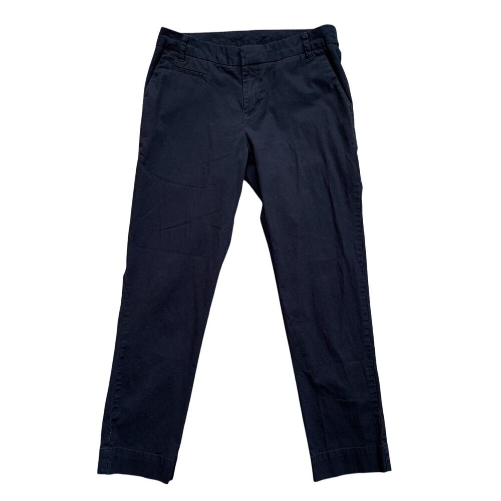 Patagonia Black Low Rise Straight Leg Organic Cotton Pants Womens Sz 2 Outdoor